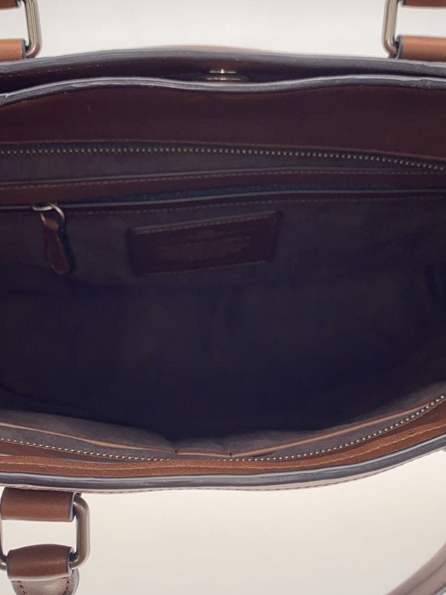COACH Tote Bag Leather BRW 71734 6