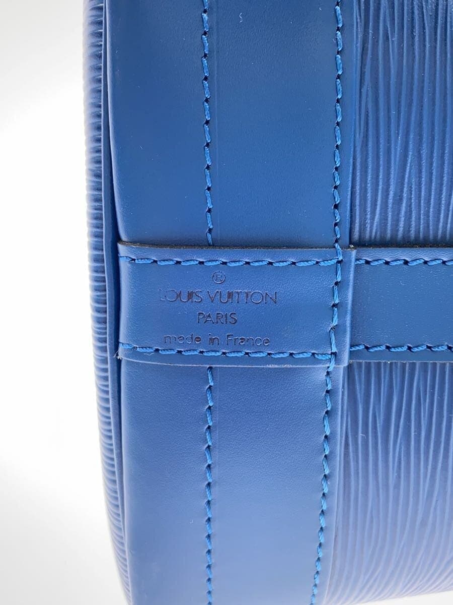 LOUIS VUITTON Petit Noe_Epi Leather BLU 5
