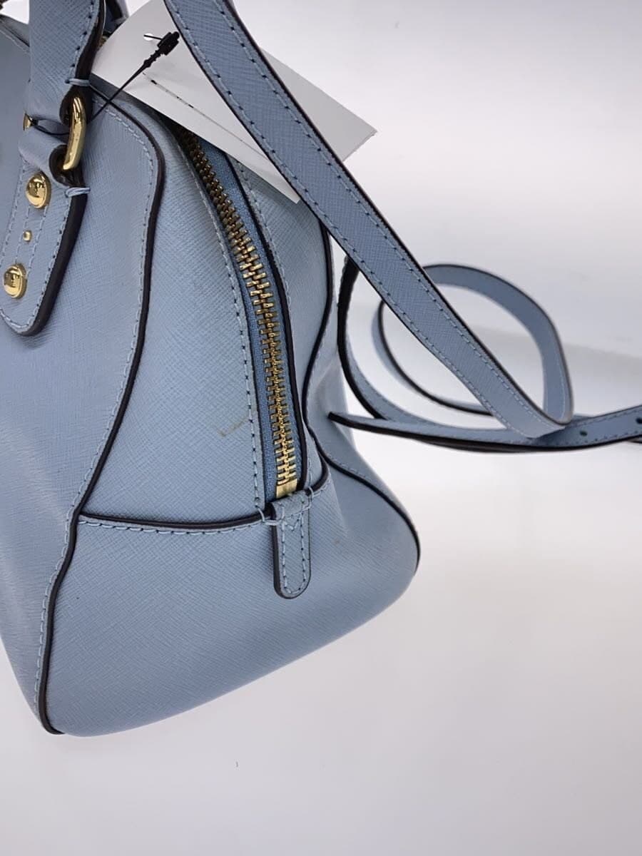 MICHAEL KORS Small Satchel Handbag BLU 35S3GSAS1L 2-Way 2