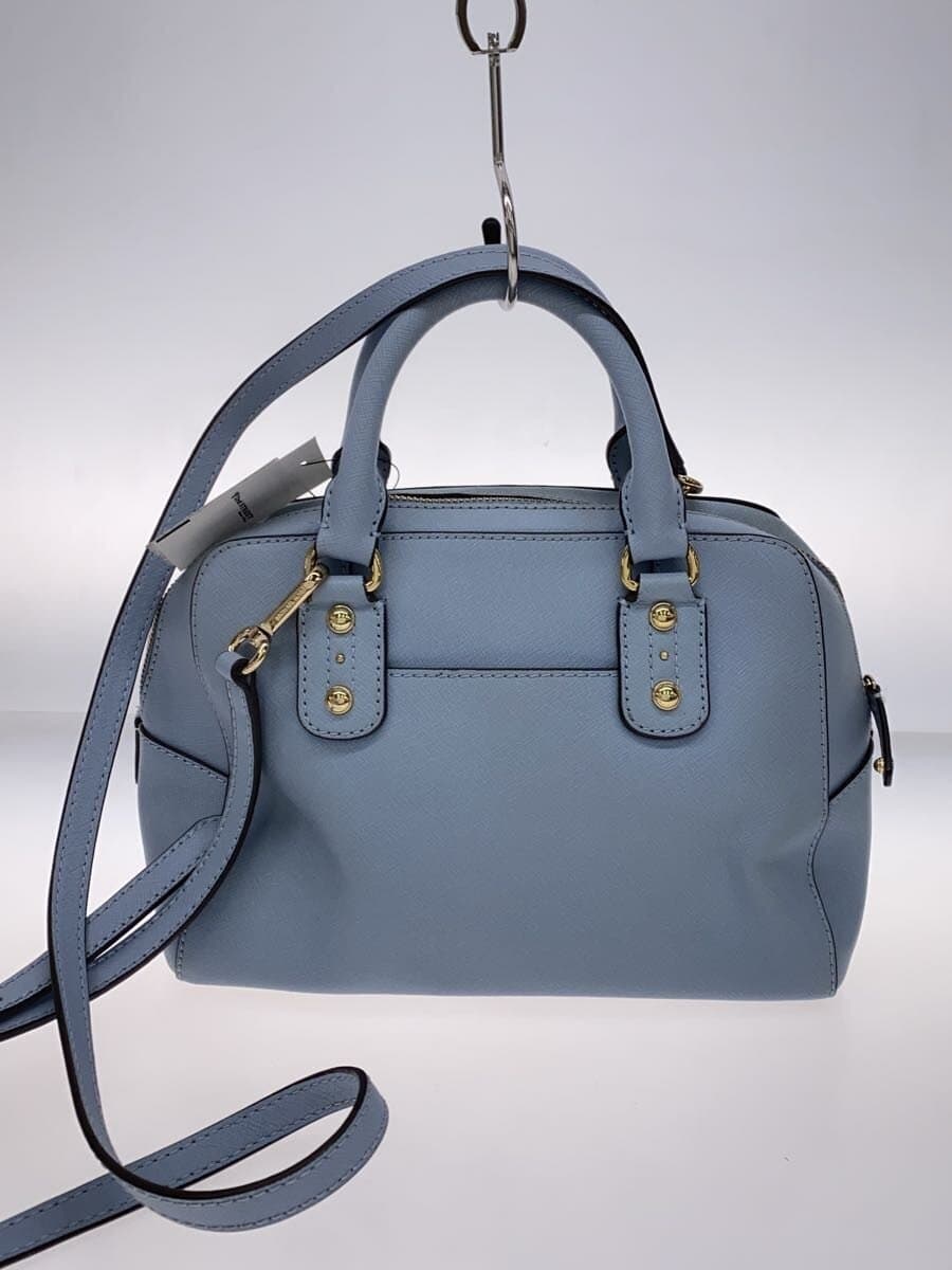 MICHAEL KORS Small Satchel Handbag BLU 35S3GSAS1L 2-Way 3