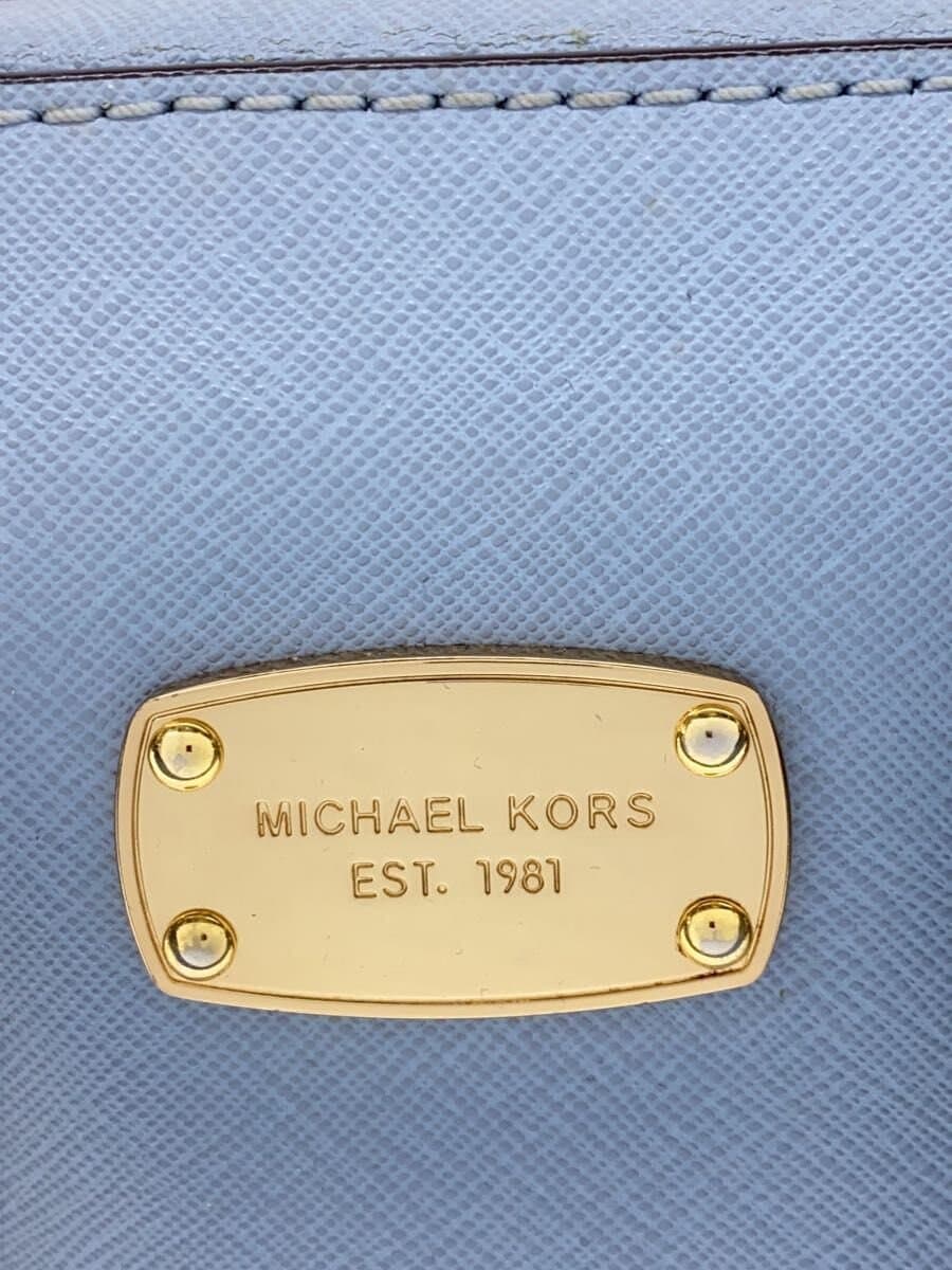 MICHAEL KORS Small Satchel Handbag BLU 35S3GSAS1L 2-Way 5