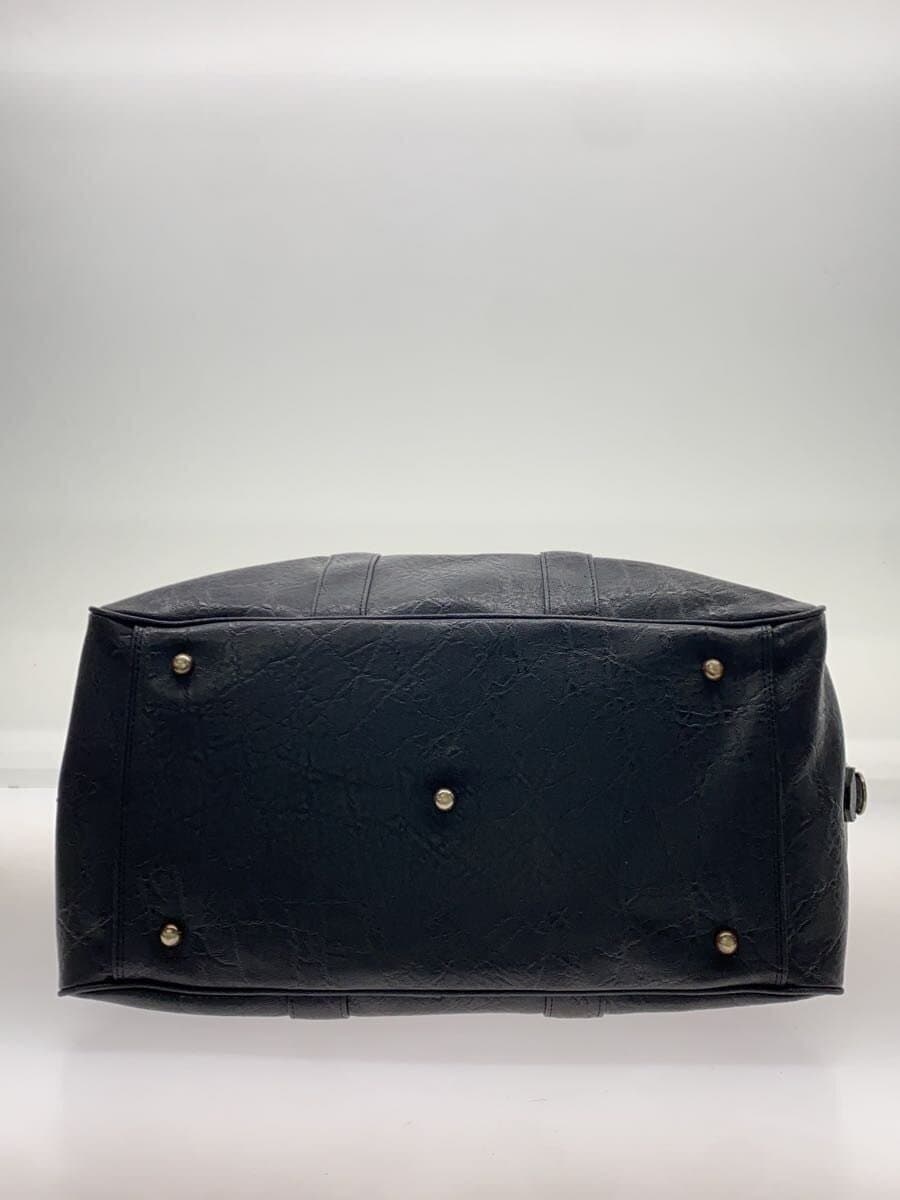renoma Boston Bag BLK Inside Stain 4