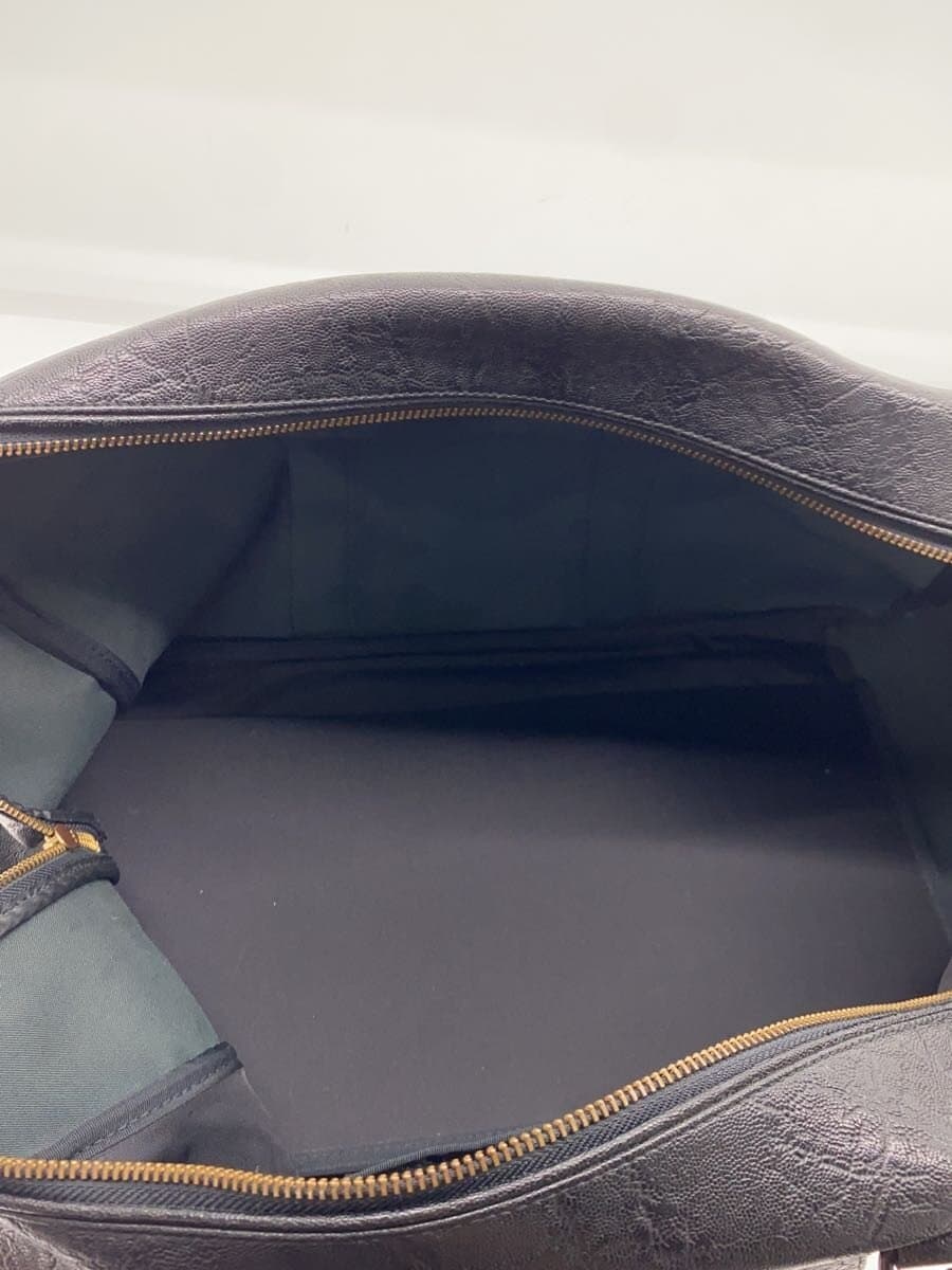 renoma Boston Bag BLK Inside Stain 6