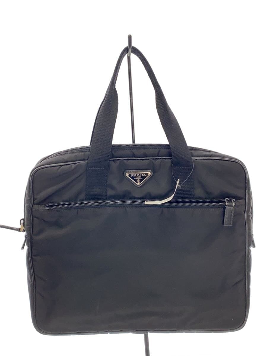 PRADA Briefcase Nylon BLK