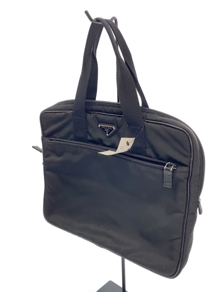 PRADA Briefcase Nylon BLK 2
