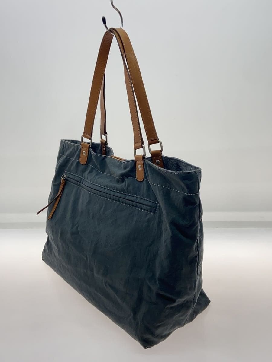 MARGARET HOWELL Shoulder Bag Cotton GRY 2