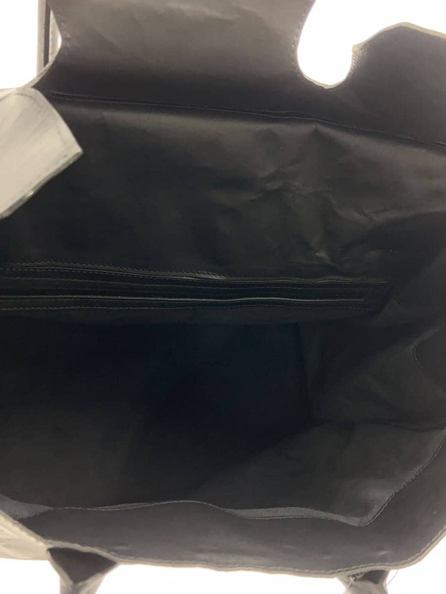 DUREN tote bag leather black plain dur-ma001 5