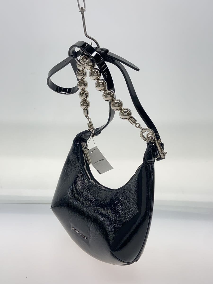 CHARLES&KEITH Curve Hobo Bag Handbag -- BLK 2