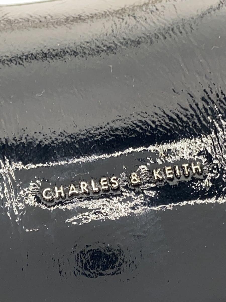 CHARLES&KEITH Curve Hobo Bag Handbag -- BLK 4