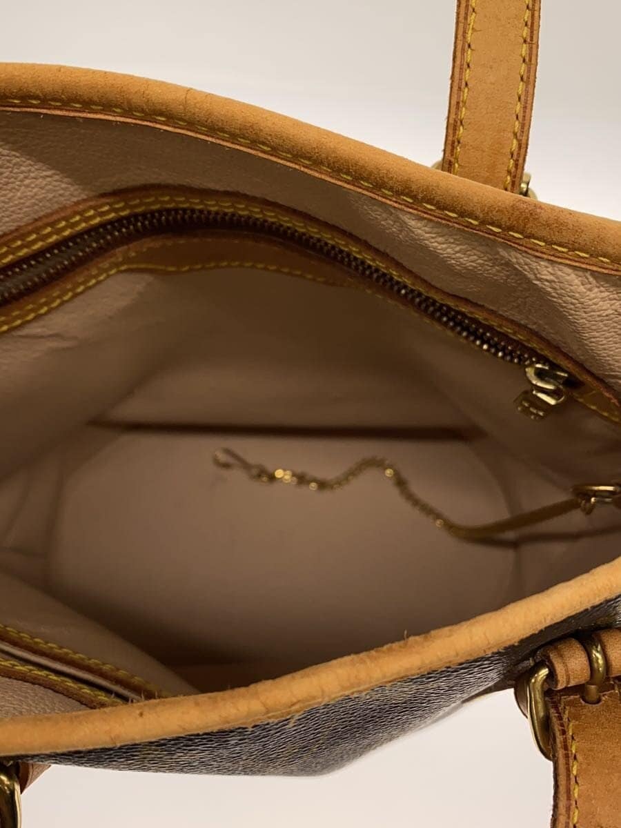 LOUIS VUITTON Petit Bucket_Monogram Canvas PVC BRW 6