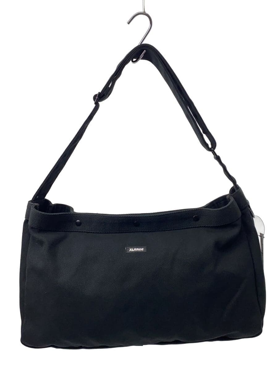 X-LARGE Shoulder Bag Cotton BLK Solid 101223053004