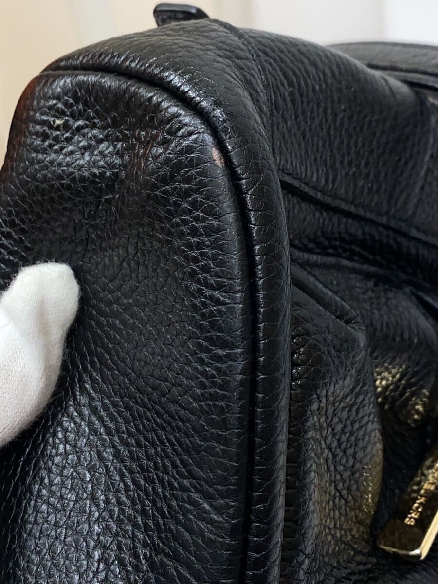 MICHAEL KORS Backpack Leather Black Solid Color 7