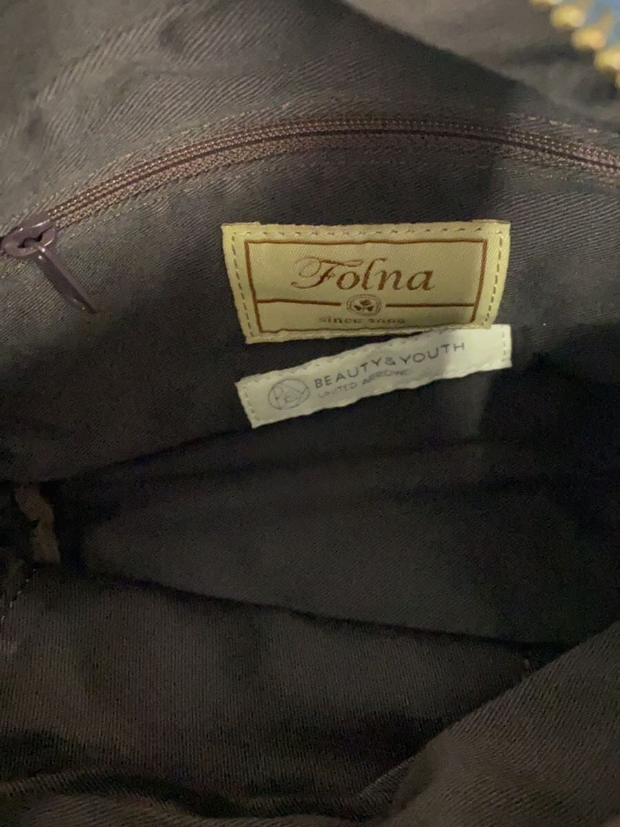 Folna Handbag Wool NVY Stripe 6