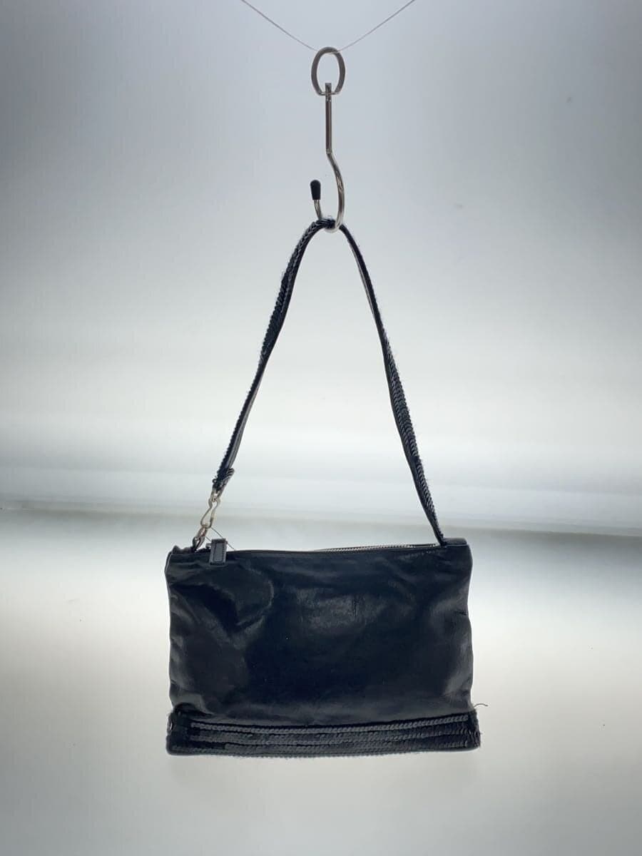 vanessabruno Shoulder Bag Leather BLK Solid 3