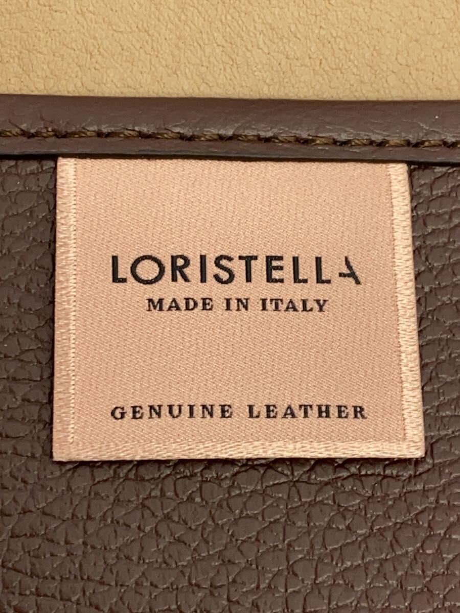LORISTELLA tote bag leather BRW plain 5