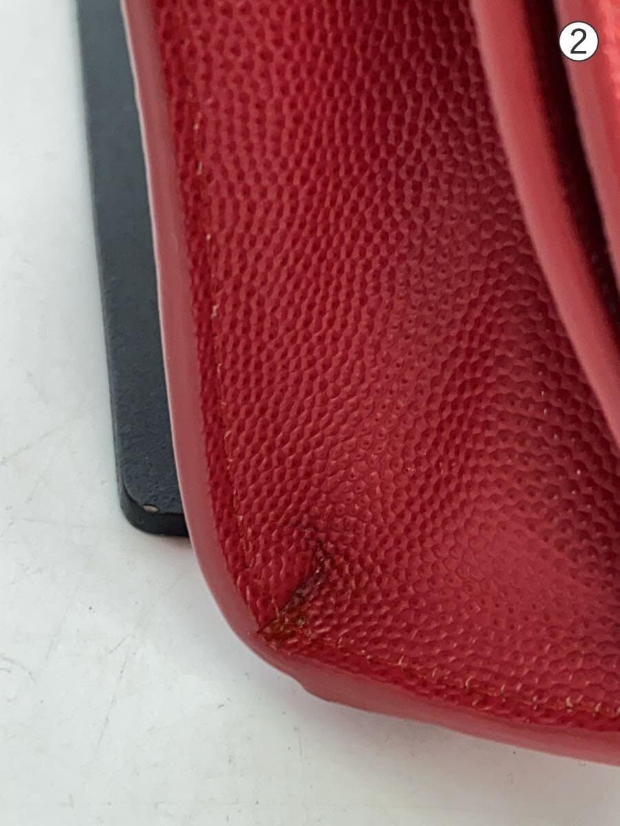 FURLA Shoulder Bag Leather RED Solid 8