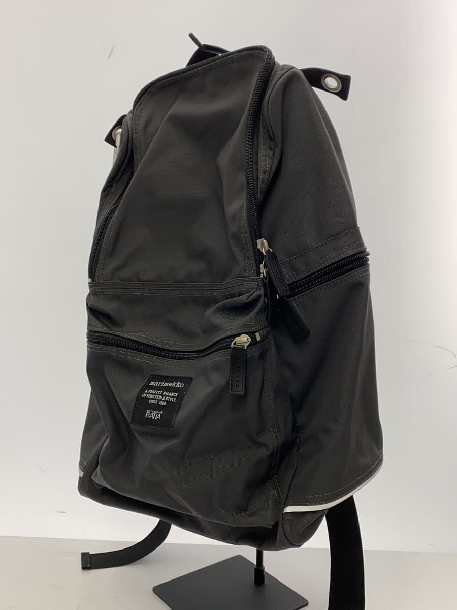 marimekko Backpack Polyester GRY Solid 2