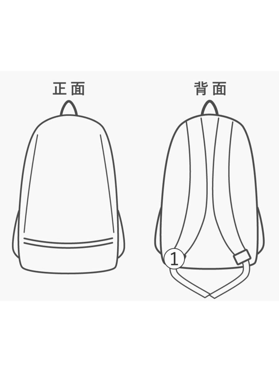 marimekko Backpack Polyester GRY Solid 8