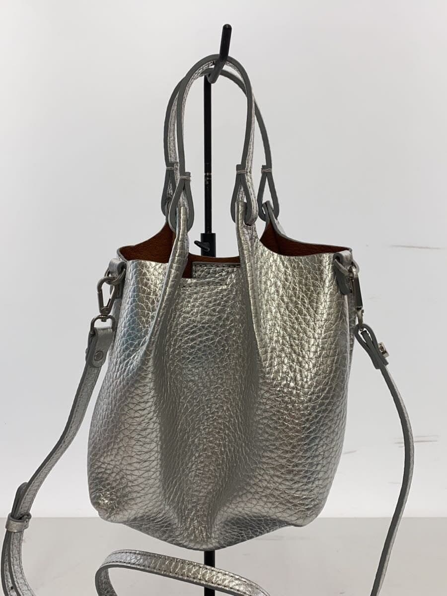 GIANNI CHIARINI Shoulder Bag SLV Solid 3