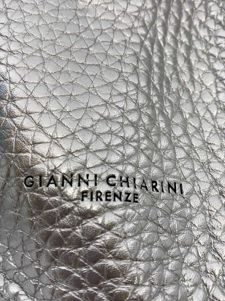 GIANNI CHIARINI Shoulder Bag SLV Solid 5