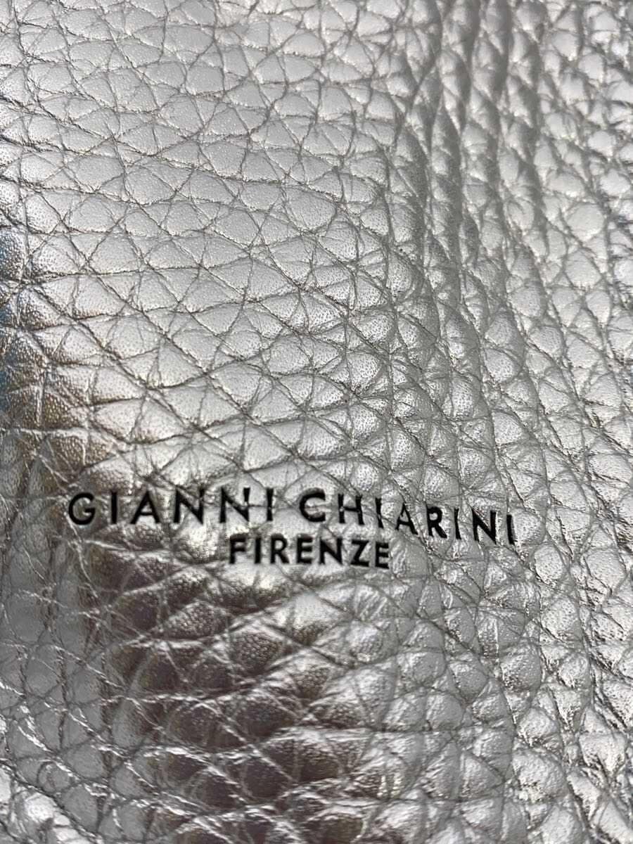 GIANNI CHIARINI Shoulder Bag SLV Solid 5
