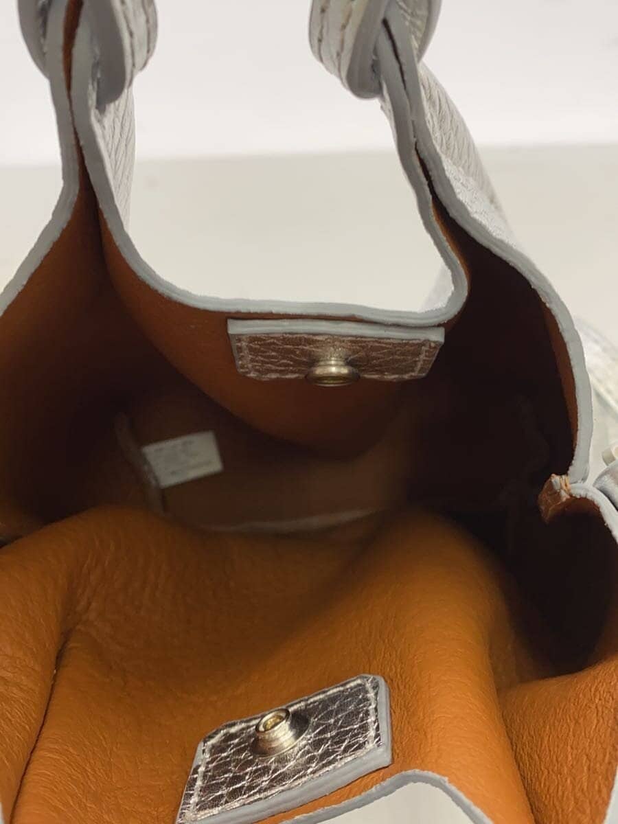 GIANNI CHIARINI Shoulder Bag SLV Solid 6