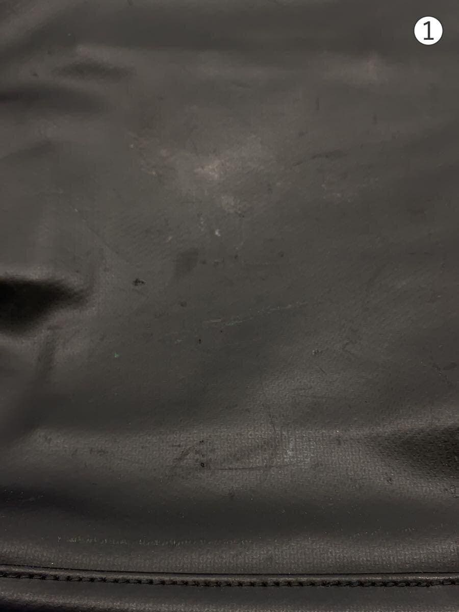 LUGGAGE LABEL Briefcase Leather BLK Solid 3862-1021 7