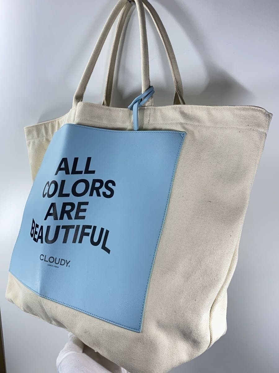 CLOUDY Tote Bag CRM Solid 2