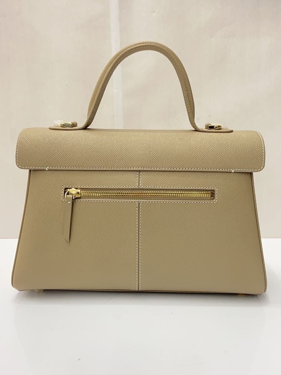 CAFUNE Shoulder Bag Leather CRM Plain 3