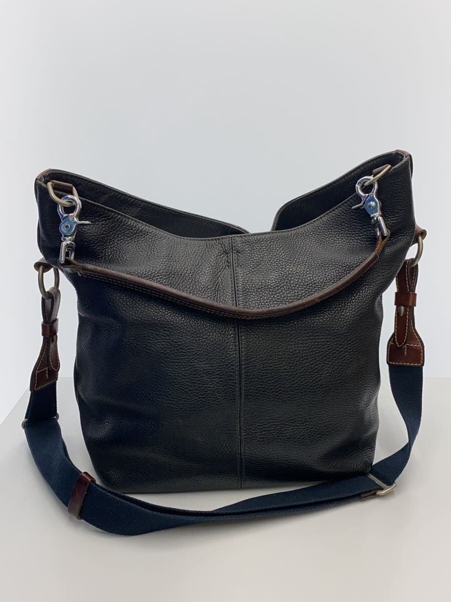 Daniel&Bob Shoulder Bag Cowhide BLK Solid 3