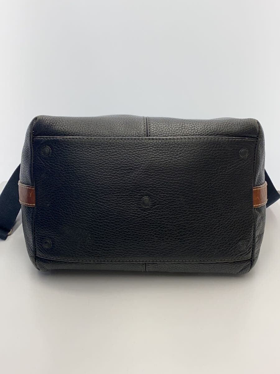 Daniel&Bob Shoulder Bag Cowhide BLK Solid 4