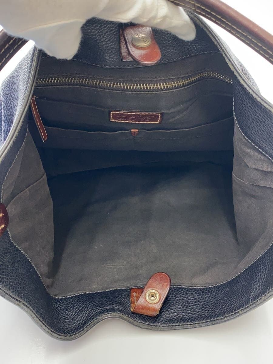 Daniel&Bob Shoulder Bag Cowhide BLK Solid 6