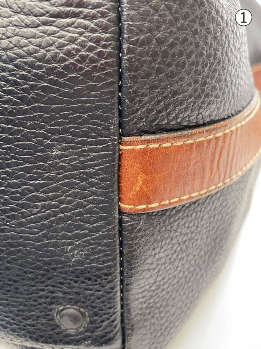 Daniel&Bob Shoulder Bag Cowhide BLK Solid 8