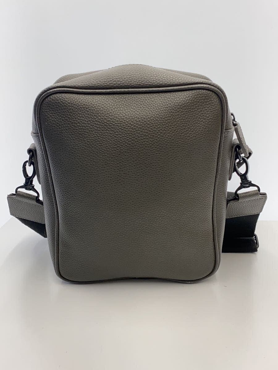 YUKINO Shoulder Bag Leather BRW Solid 3