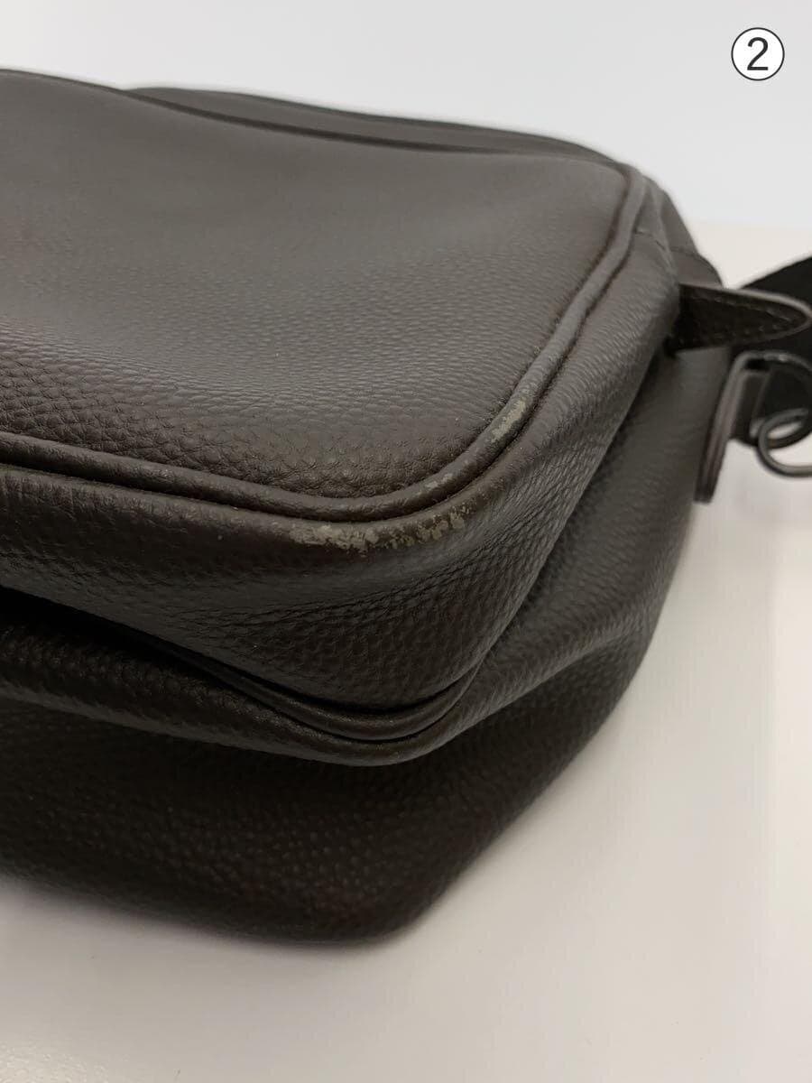 YUKINO Shoulder Bag Leather BRW Solid 9