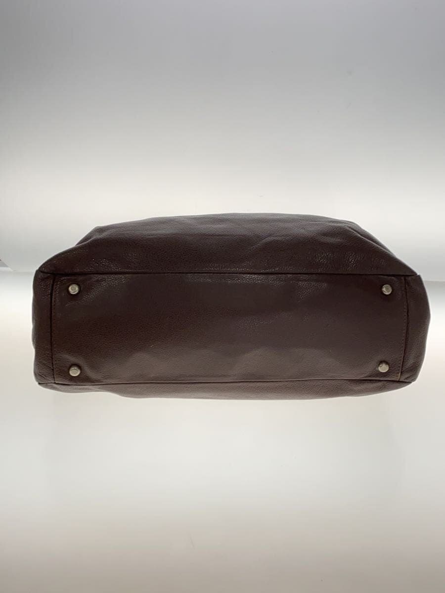 STEFANOMANO Tote Bag Leather BRW Solid 4