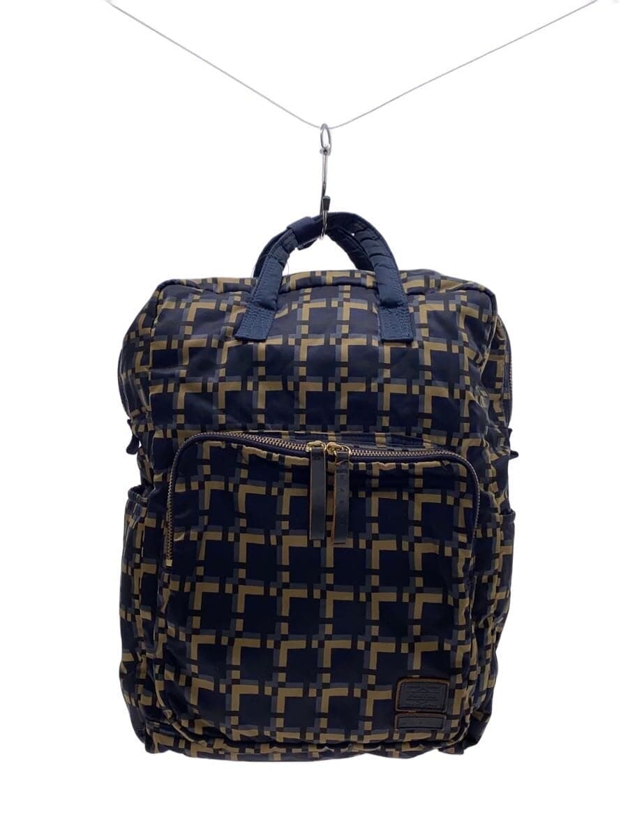 PORTER × MARNI Backpack Nylon NVY Check