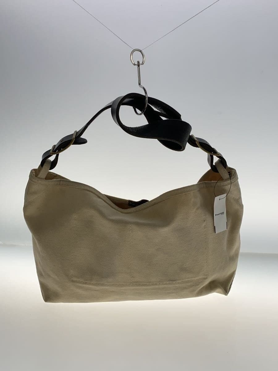 raregem Shoulder Bag Canvas CRM Solid 3