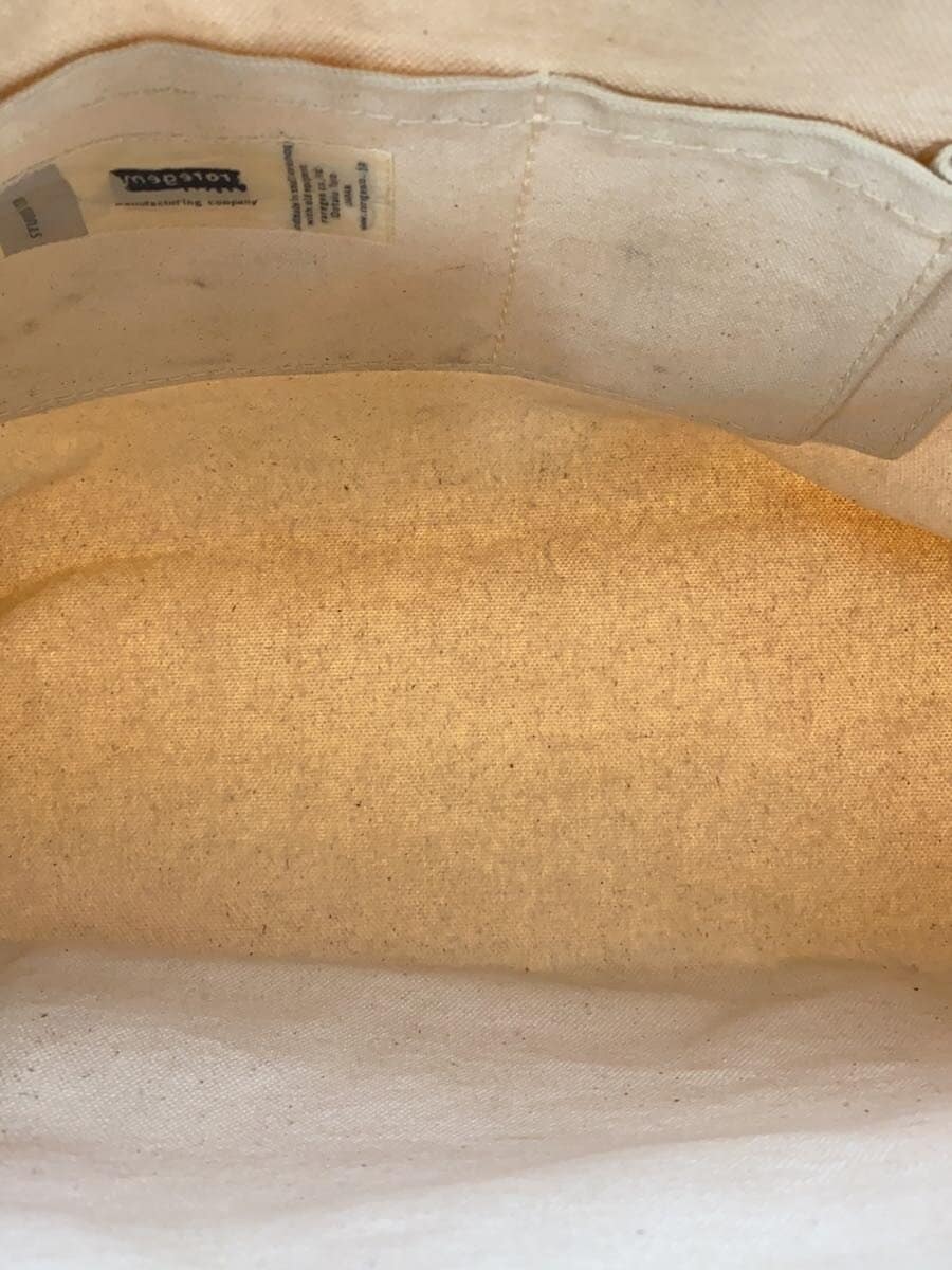 raregem Shoulder Bag Canvas CRM Solid 6