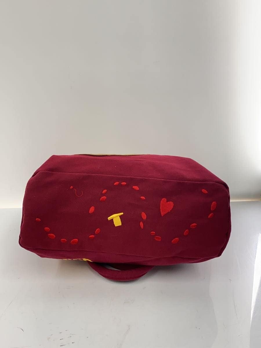 Camper tote bag Canvas RED 4