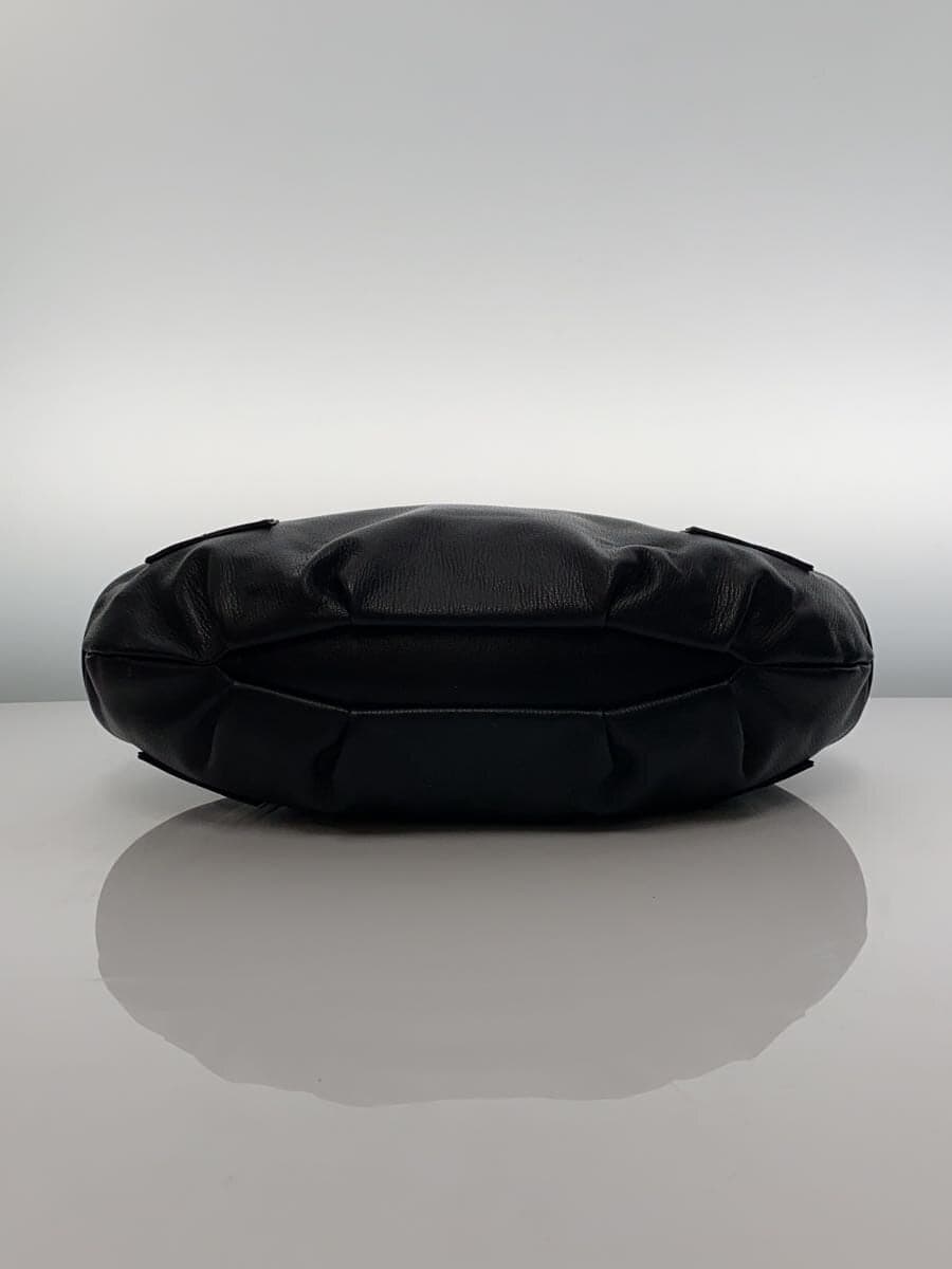 LANVIN bag leather black plain 4