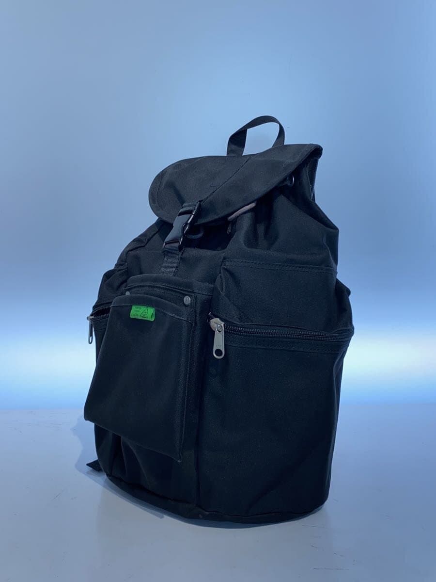 PORTER backpack canvas BLK plain 2