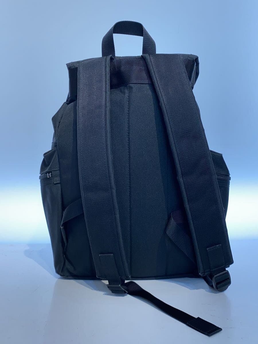PORTER backpack canvas BLK plain 3