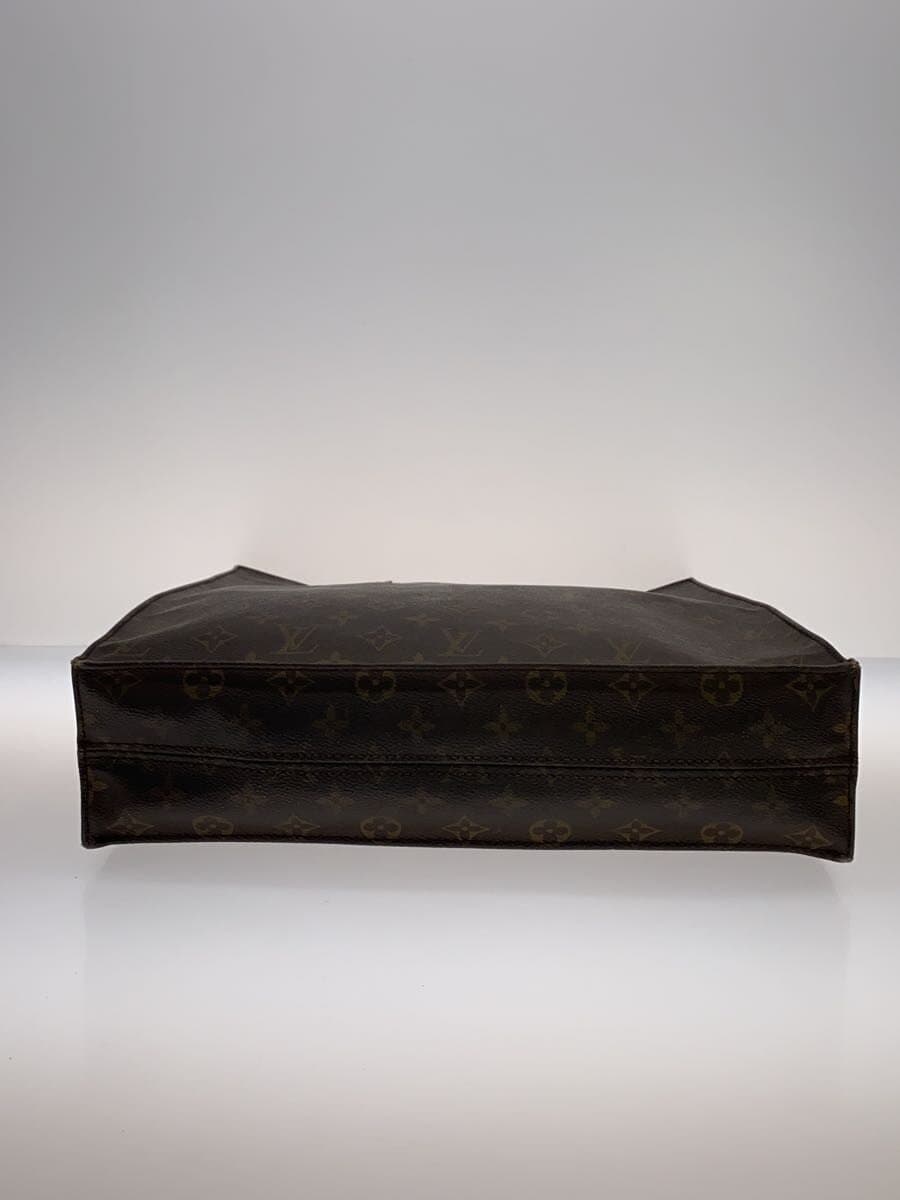 LOUIS VUITTON1)Sack Pla _Monogram Canvas PVC BRW 4