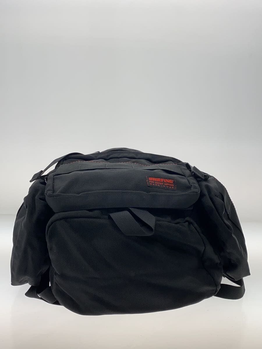 BRIEFING x UNITED ARROWS Metal Bag Backpack Nylon BLK 4