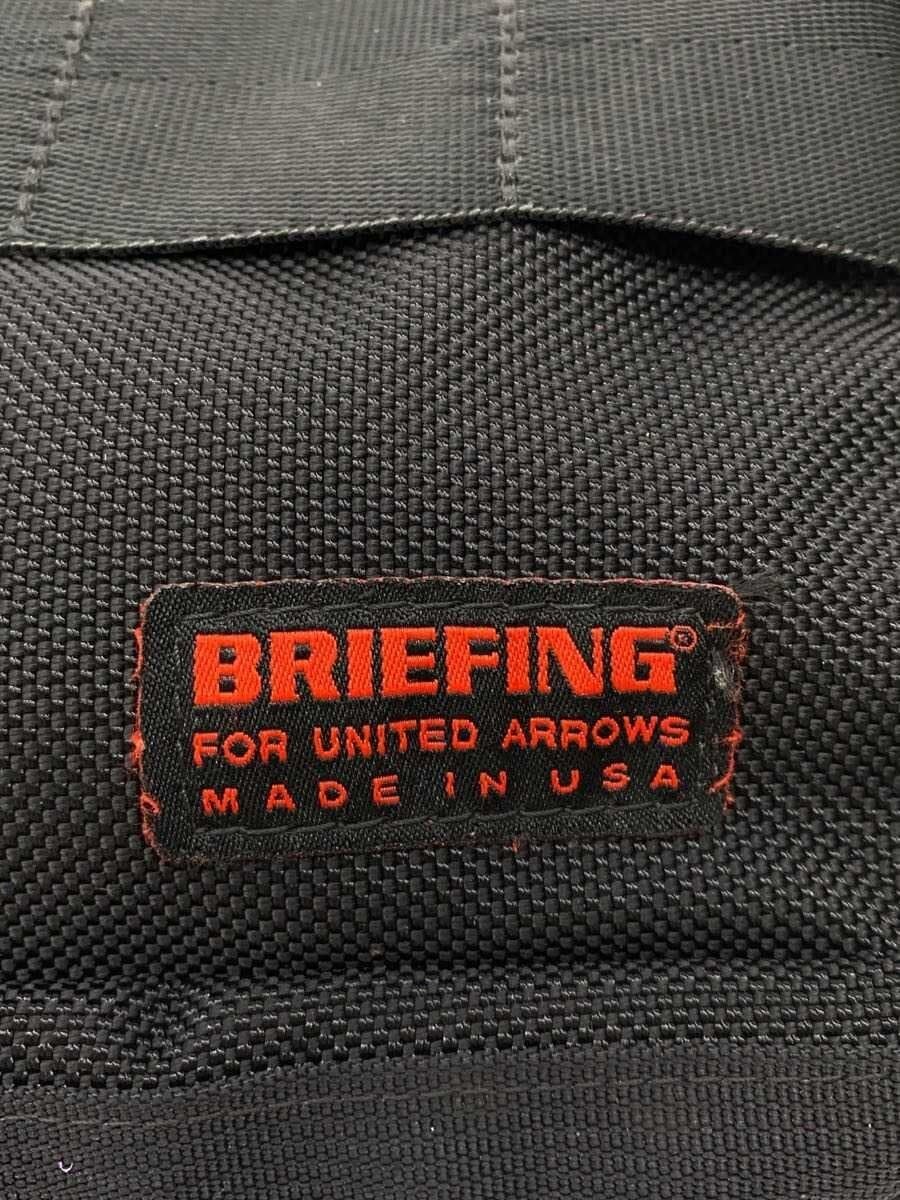 BRIEFING x UNITED ARROWS Metal Bag Backpack Nylon BLK 5