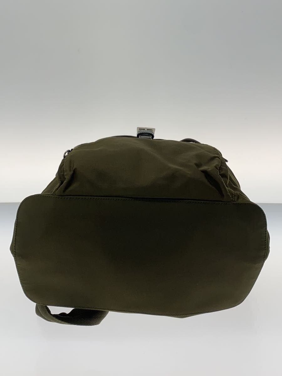 PRADA Backpack Nylon KHK 4