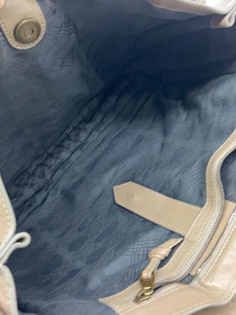 PROENZA SCHOULER shoulder bag leather BEG plain 004 6