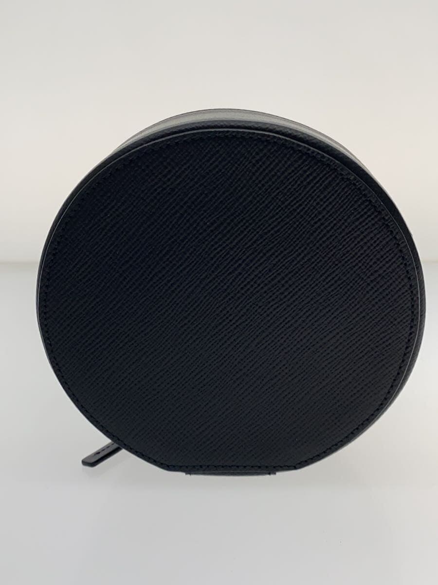 SMYTHSON Pouch Leather Black Plain CN02114243 3