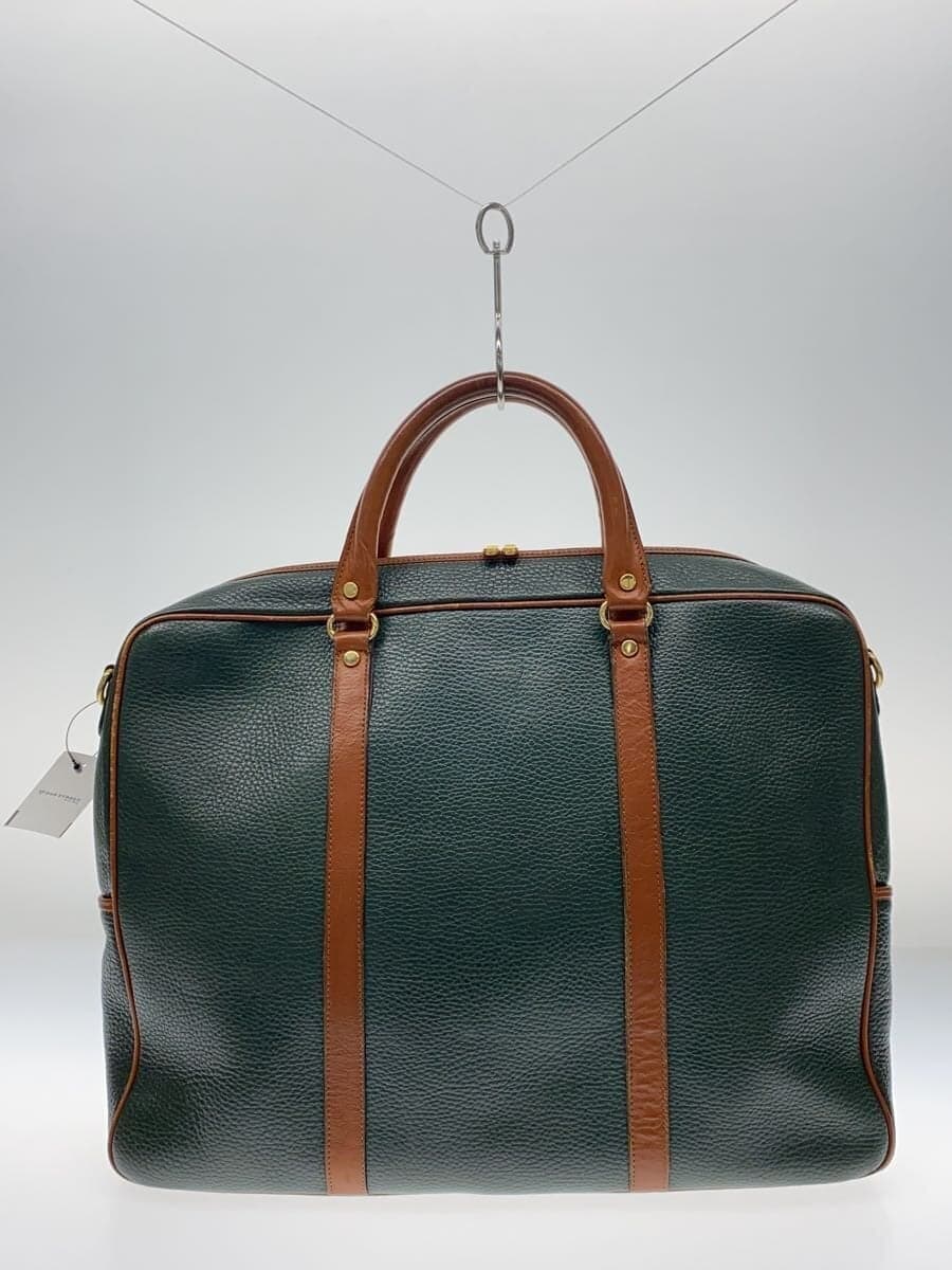 BALLY Boston Bag Leather GRN Solid 3
